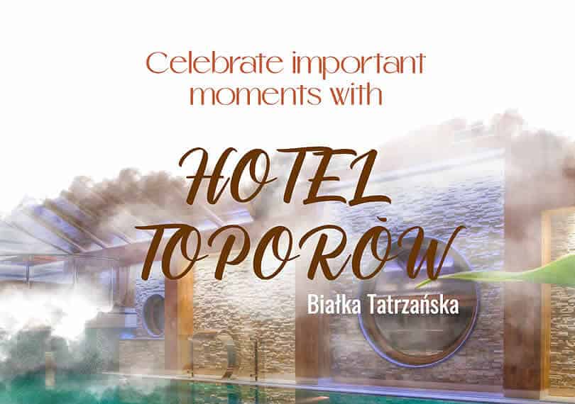 HOTEL TOPORÓW Z BASENEM BIAŁKA TATRZAŃSKA TATRY