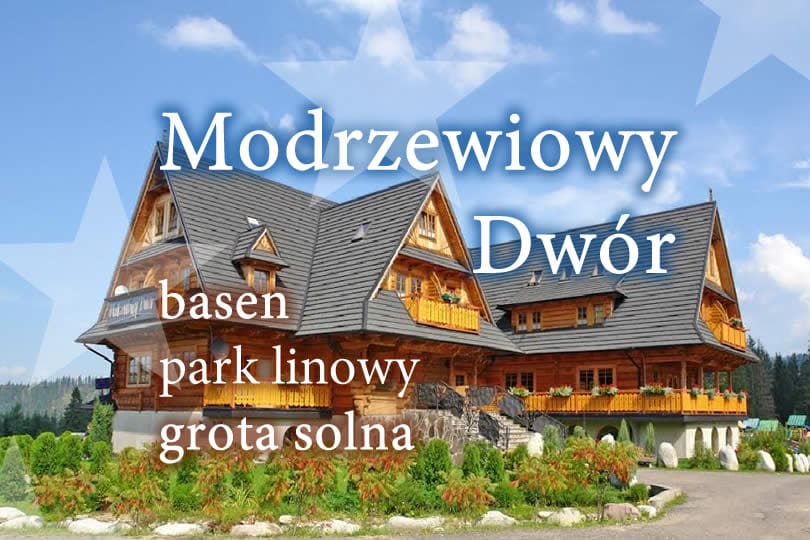 MODRZEWIOWY DWÓR SPA Z BASENEM MURZASICHLE