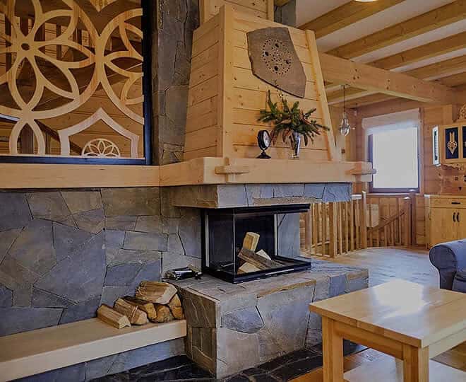 DOMEK HUBA Z WIDOKIEM PIENINY
